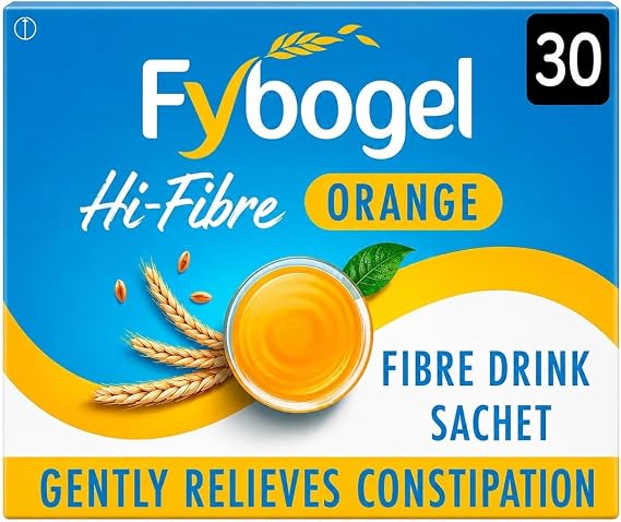 Fybogel Hi-Fibre Sachets (Orange) - 30 Sachets