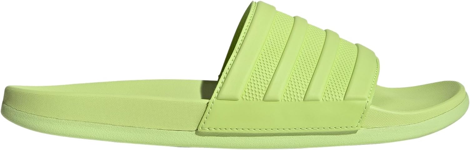adidas Unisex-Adult Adilette Comfort, Pulse Lime/Pulse Lime/Pulse Lime, 16