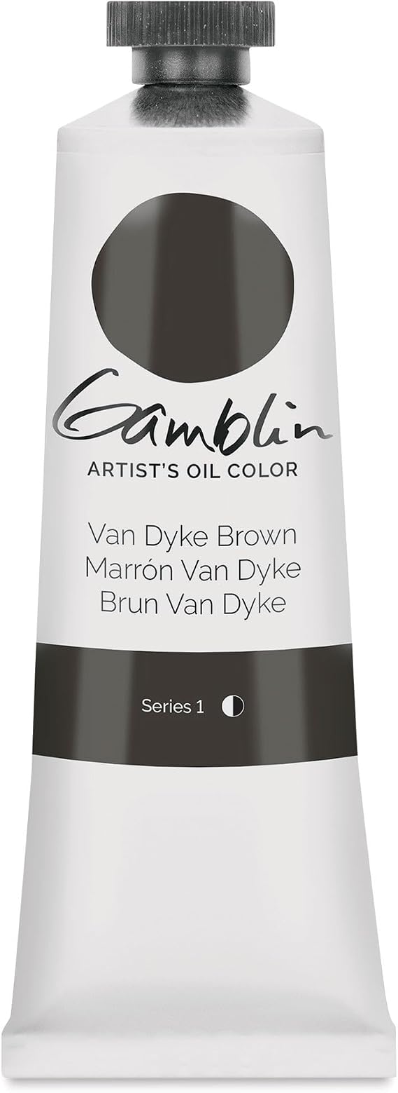 Gamblin Artist Oil 37Ml Van Dyke Brown