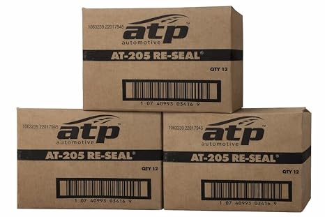 AT-205 Re-Seal Leak Stopper 8oz - 36 Pack of Leak Stop. for Any Automotive Leak. Stop leaks in Engine-transmissions-Power Steering-Differential-Hydraulics.Made in USA.