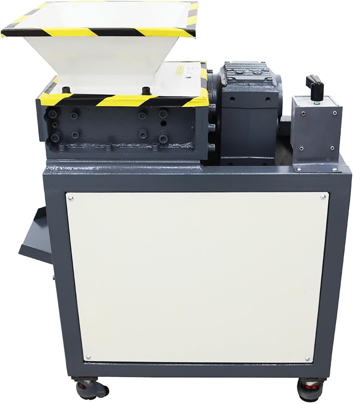 Biaxial Shredding Machine Universal Biaxial Crusher Electric Metal Plastic Shredder for Plastic Rubber Wood Cloth Kitchen Waste