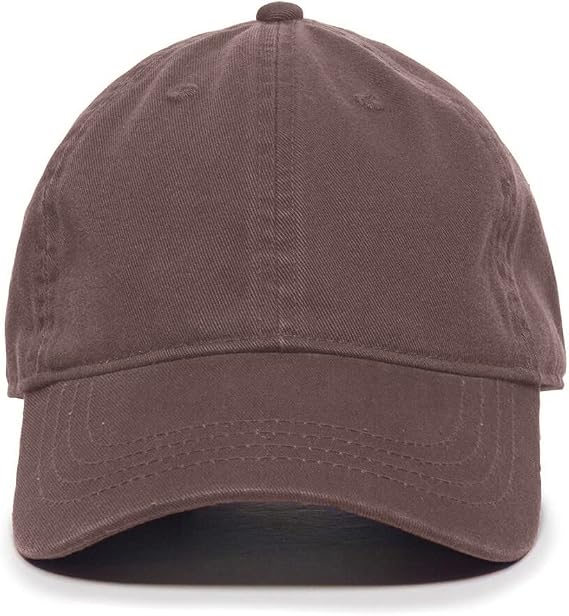 Newhattan Low Profile Baseball Cap Classic Plain Lightweight Cotton Soft Adjustable Dad Hat Unstructured Running Golf Cap