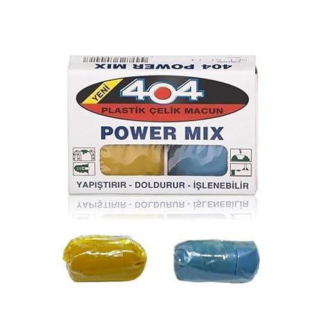 Badem10 Metal Plastik Seramik Çelik 404 Yapıştırıcı Doldurur İşlenir Boyanabilir Güçlü Yapıştırıcı Hamur