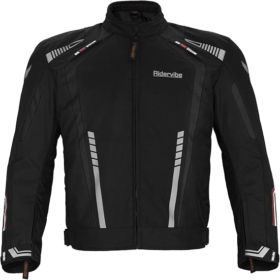 Motorcycle Jacket for Men & Women, All-season Motorcycle Jacket for Riding with Night Reflection