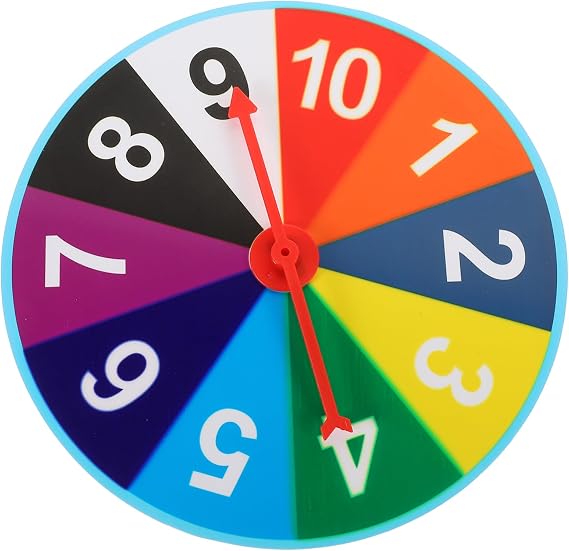 DIY Raffle Prize Wheel Game Rotatable Game Spinner for Parties Home Entertainment and Exhibitions Fun Fortune Wheel for Adults Design