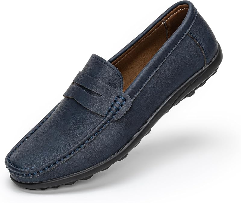 Men's Loafers Slip-on Driving Shoes Casual Moccasin Shoes