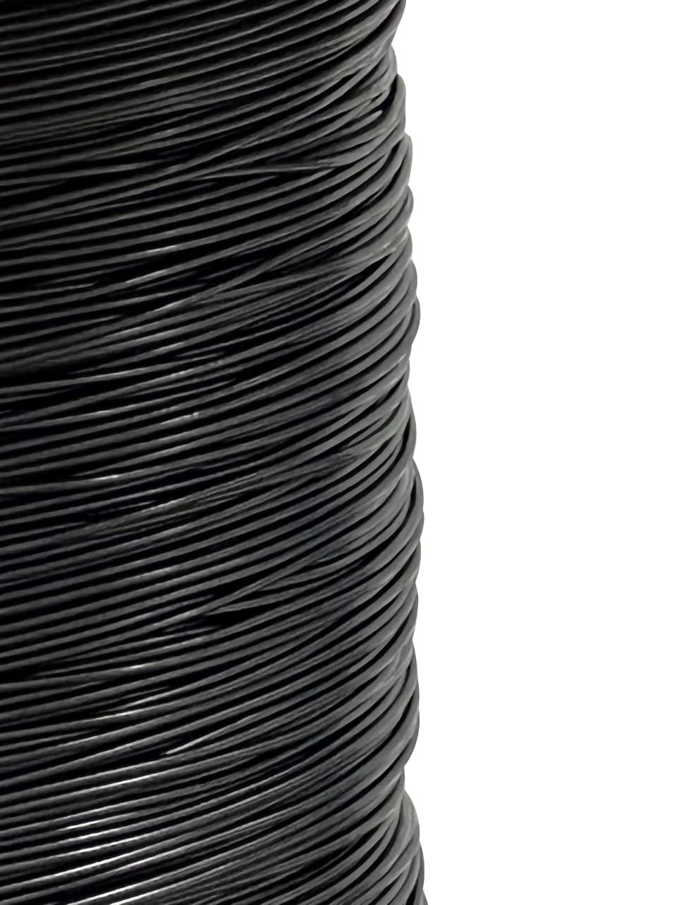 Laureola 116 to 332 PVC Vinyl Coated Black Color Galvanized Cable 7x7 Strand Aircraft Cable Wire Rope - 1000 ft