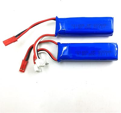 XK X420 A160 Battery, 2 pcsLot 7.4V 500mAh Li-po Battery for XK X420 A160 Brushless RC Airplane Spare Parts X420.0018