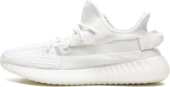adidas Mens Yeezy Boost 350 V2 Lace Up Sneakers Shoes Casual - White - Size 16 M