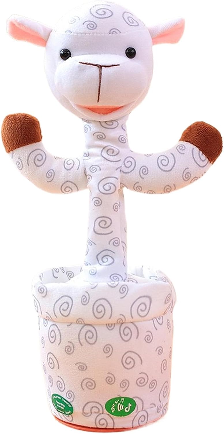 Dancing Plush, Interactive Toy Figure, Electronic Plush Toy, Singing Cow Toy, Dancing Donkey Plush Toy, Stuffed Animal, Plush Toy with Singing and Dancing Function for Kids