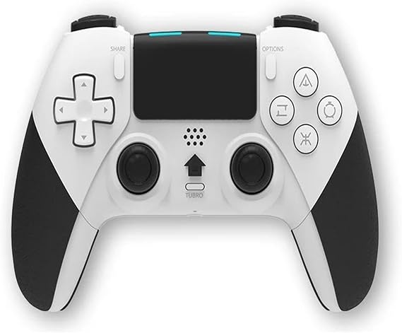 PCコントローラー モーションコントロール ブルートゥース 対応ワイヤレスコントローラー（PS4ゲームパッド、PCジョイスティック、PS4/PS4 Pro/PS4 Slimゲームコンソール用）