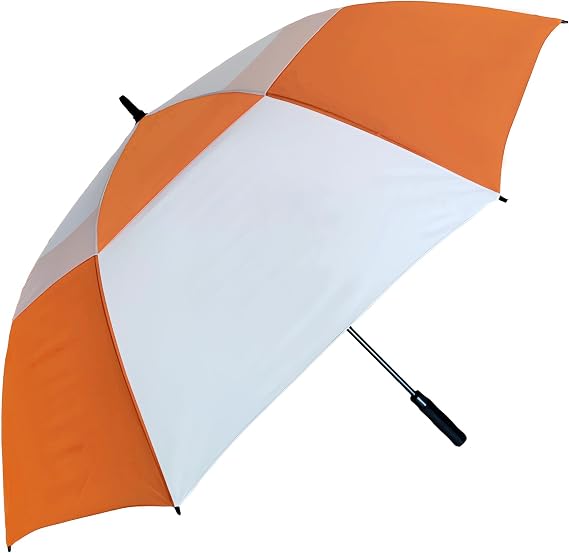 Vented Golf Umbrella 54/62/68 Inch Automatic Extra Large Windproof Oversize Stick Rain Umbrellas For Man and Woman Can Shade For Golfer And Family