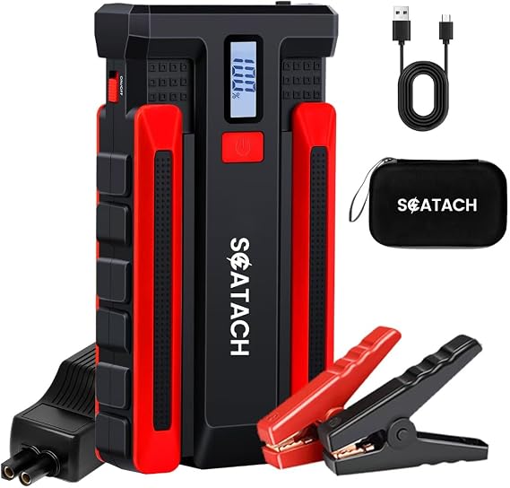 Scatach Jump Starter 5000A, 12V Car Battery Jump Starter