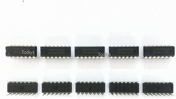10Pcs 74HC32 SN74HC32N DIP-14 Logic Gate Quad 2-Input OR Gates SN74HC32