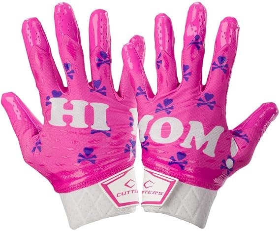 Limited-Edition Hi Mom Rev Pro 5.0 Receiver Gloves by Cutters