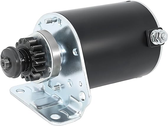 DynaVim Parts 5742N New Starter 16 Teeth Compatible with Briggs & Stratton Starter 1972-2006 7-22HP, 41022003 497595 497594 391423 390838 392749 394805 491766 693054 SBS0001 AM122337 AM39137 LG497595
