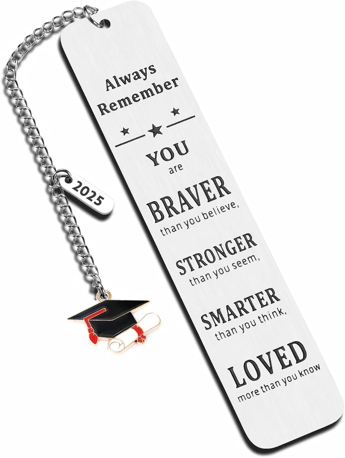 2025 Graduation Gifts for Her Him Class of 2025 Senior Bookmark Bulk College High School Teen Girl Boy Friend Book Lover Nurse Graduate Master Phd Grad Student Son Daughter Inspirational