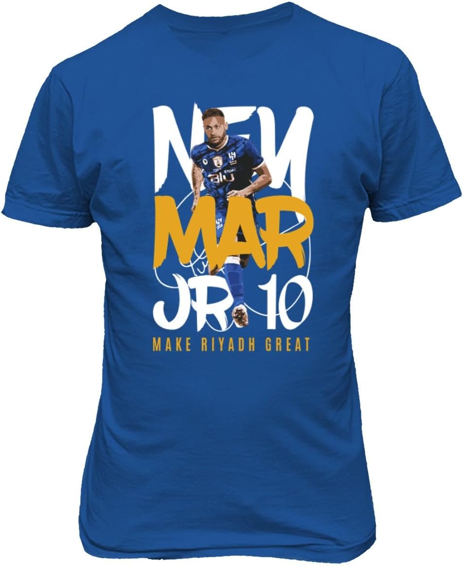 Neymar Jr. Make Riyadh Great Al Hilal Soccer Star Unisex T-Shirt