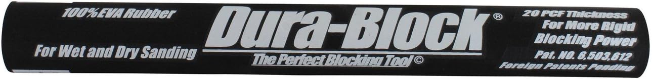 Dura-Block AF4404 Black Round Sanding Block, 11"