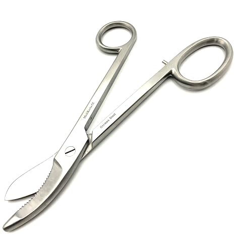 Bruns Plaster of Paris Shear, One Serrated 24 cm