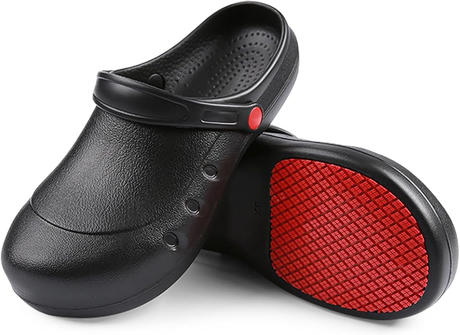 Chef Shoes for Men - Slip Resistant, Lightweight & Waterproof Zapatos de Chef for Women, Ideal Work Shoes for Kitchens