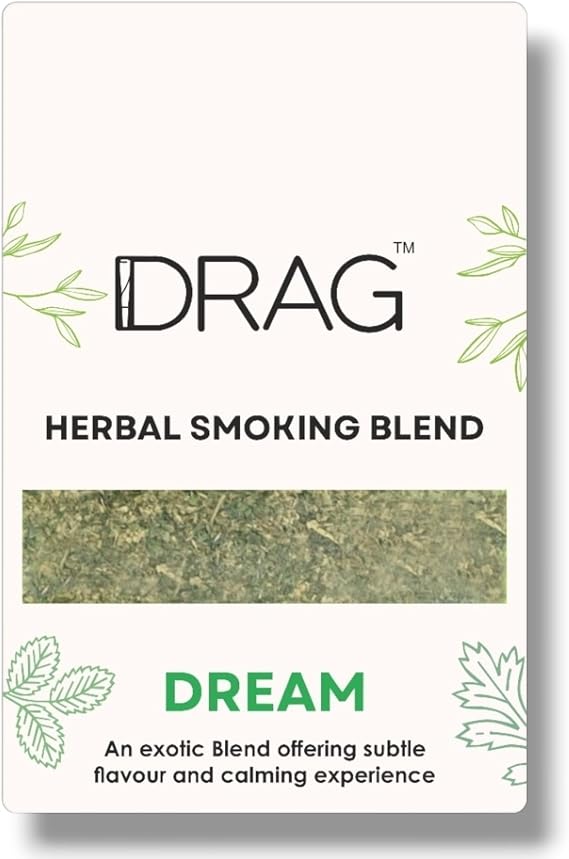 Herbal Smoking Blend - Drag (Blend of Exotic Flowers and Herbs) 10grams (0.35oz) (Dream)
