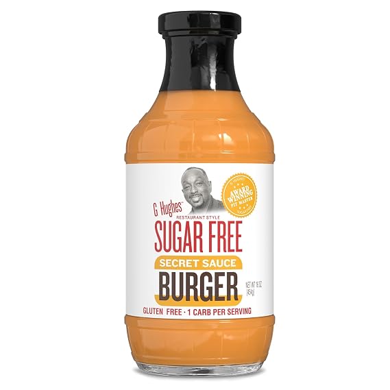 G Hughes Sugar Free Burger Secret Sauce - 16 Oz (1-Pack)