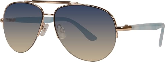 Piranha Phoebe Sky Blue Aviator Sunglasses for Women with Gradient Lens