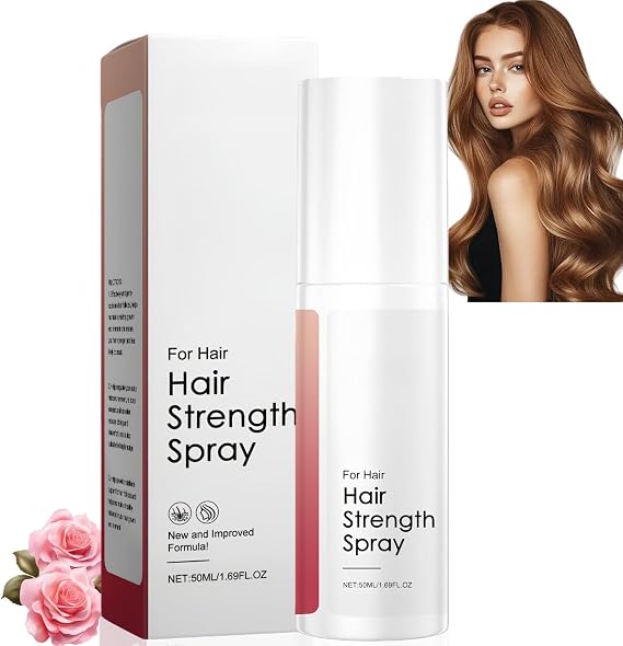 50ML Hair Growth Oil Spray with Rosemary Oils,Nat/ural Hair Growth Serum for Women,Non-Greasy Hair Spray for Thicker Stronger Hair,Damage Repair & Loss Prevention