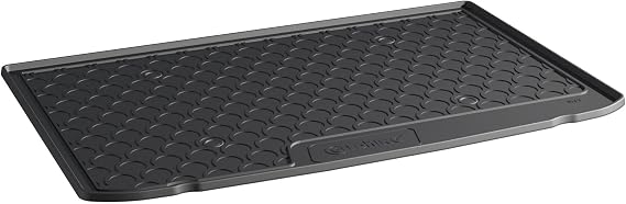Gledring Rubbasol (Rubber) Boot Liner Compatible with Renault Captur II 2020- (Height Variable Loading Floor), black