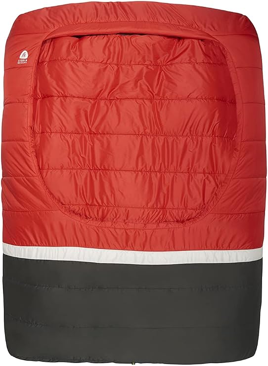 Sierra Designs Frontcountry Bed 20: Zipperless Synthetic 20 Degree Sleeping Bag for Car Camping, Festivals, More. Available as Double Sleeping Bag for Couples