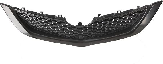 Garage-Pro Grille Assembly Compatible with 2009-2012 Toyota Yaris Textured Black Shell and Insert