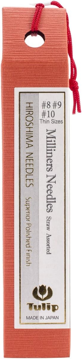 Sewline Tulip Milliners/Straw Needles, Assorted Thin, 6-Pack
