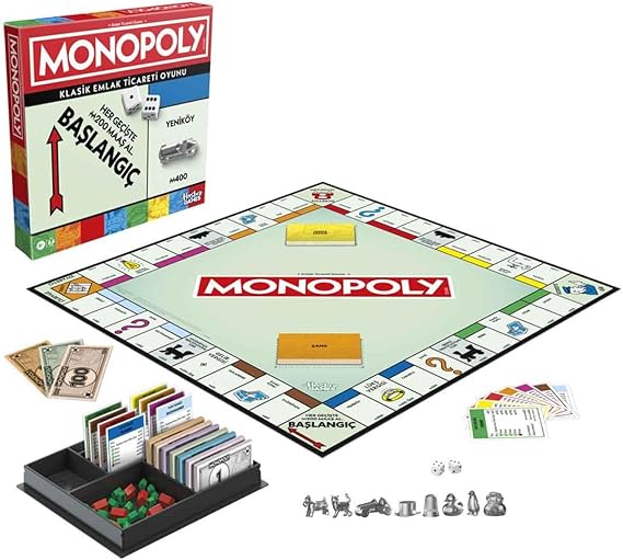 Hasbro Gaming Monopoly Kutu Oyunu