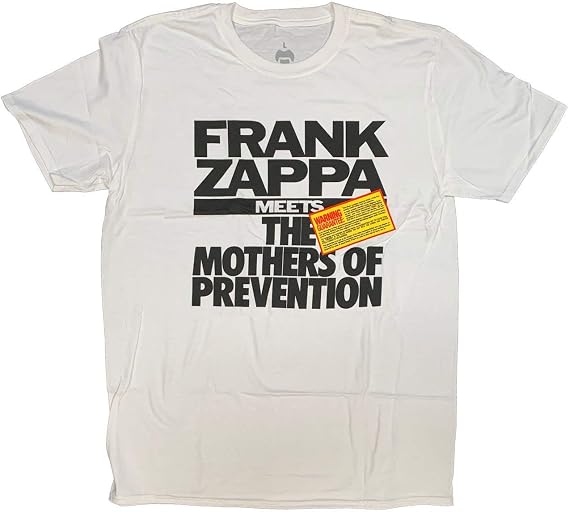 Frank Zappa T-Shirt - Mother of Prevention 100% Official