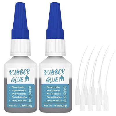 Rubber Glue, Glue for Rubber Adhesive to Instant Bonding and Repairing, for Boots, Tires, Tube 50, Grams