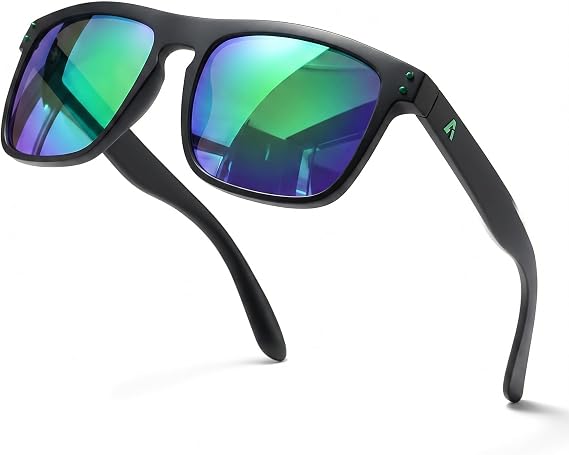 IGnaef Oversized Square Sunglasses for Men
