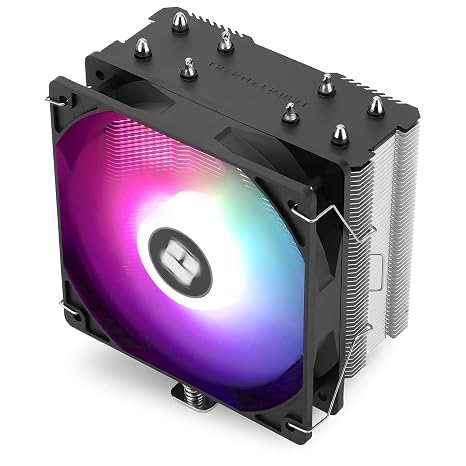 TR-Assassin X 120R SE V2 CPU Air Cooler, 4 Heat Pipes,148MM High, TL-C12C-L V2 PWM Fan CPU Cooler, for AMD AM4 AM5/Intel LGA1700/1150/1151/1200,Fixed Light Colour,LGA17XX CPU Cooling