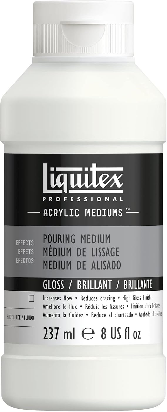 Liquitex Professional Effects Medium, 8-oz, Gloss Pouring Medium