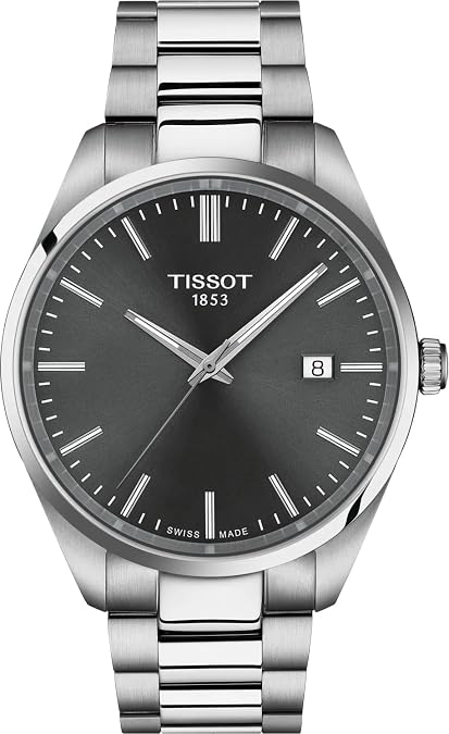 Tissot PR 100, Swiss Quartz, 40mm, Grey Dial, Mens Watch