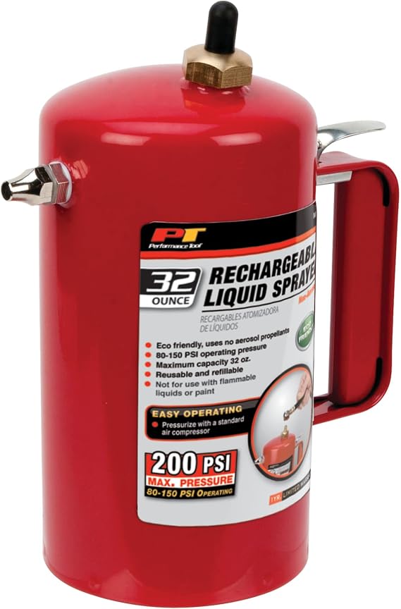 Performance Tool M715 32 oz. Non-Aerosol Pneumatic Liquid Sprayer