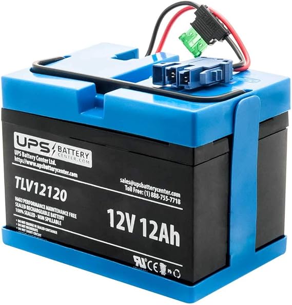 UPSBatteryCenter Replacement Battery for Peg Perego 12V John Deere Ground Loader IGOR0068