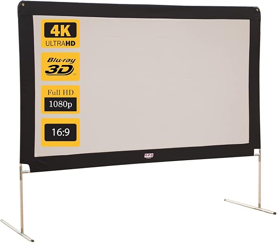 Camp Chef Gear Curved Portable Movie Projection Screen