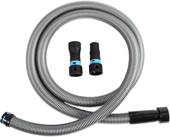 Cen-Tec Systems 94181 Quick Click 10 Ft. Hose for Home and Shop Vacuums with Multi-Brand Power Tool Adapter for Dust Collection