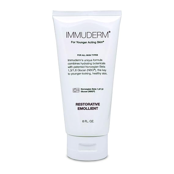 Immuderm Beta Glucan Moisturizer - Beta-Glucan Power Moisturizer with Natural Moisturizing Factors - Lightweight Daily Moisturizer for Deep Hydration - Betaglucan Skincare 6 fl oz