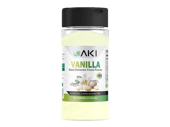 Vanilla Extract Powder - Sugar-Free & Non-GMO & Nutrient-Dense - 2.11oz/60g