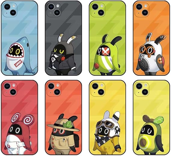 Cute Bangboo Phone Case Zenless Zone Zero Sharkboo Cryboo Sumoboo Multicolor