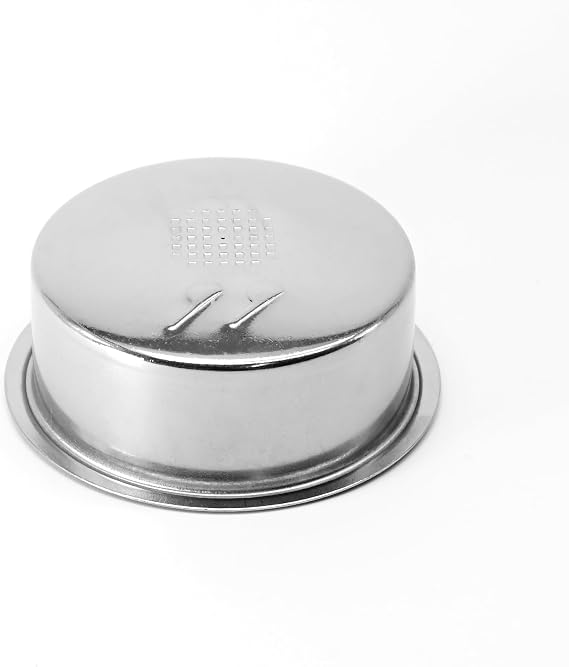 Algasan 51mm Pressurized Espresso Filter Basket 2 cup/double shot Compatible with CUISINART EM100 Breville Cafe Roma ESP8/ESP6/800ES/BES200/250/400/800/820/830 coffee machine