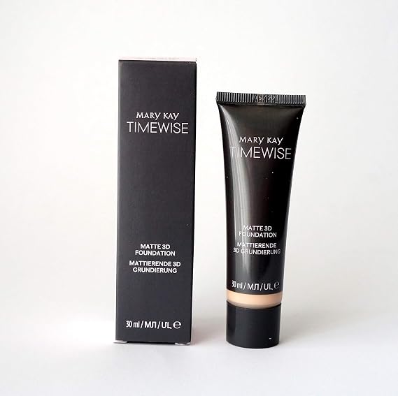 Mary Kay Ivory W130 TimeWise Matte 3D Foundation Mattifying 3D Foundation for Mixed/Oily Skin 30 ml