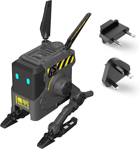 GravaStar 65W GaN Robot USB-C Charger with 3 Ports